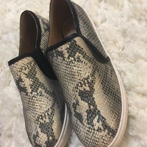 J/SLIDES Shoes - J Slides snakeprint slip on sneakers J/SLIDES Shoes - J Slides snakeprint slip on sneakers